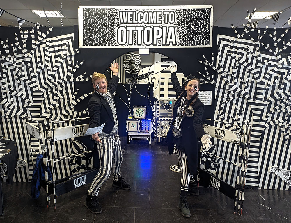 Welcome to OTTOPIA, OTTER's indoor interactive puzzle experience